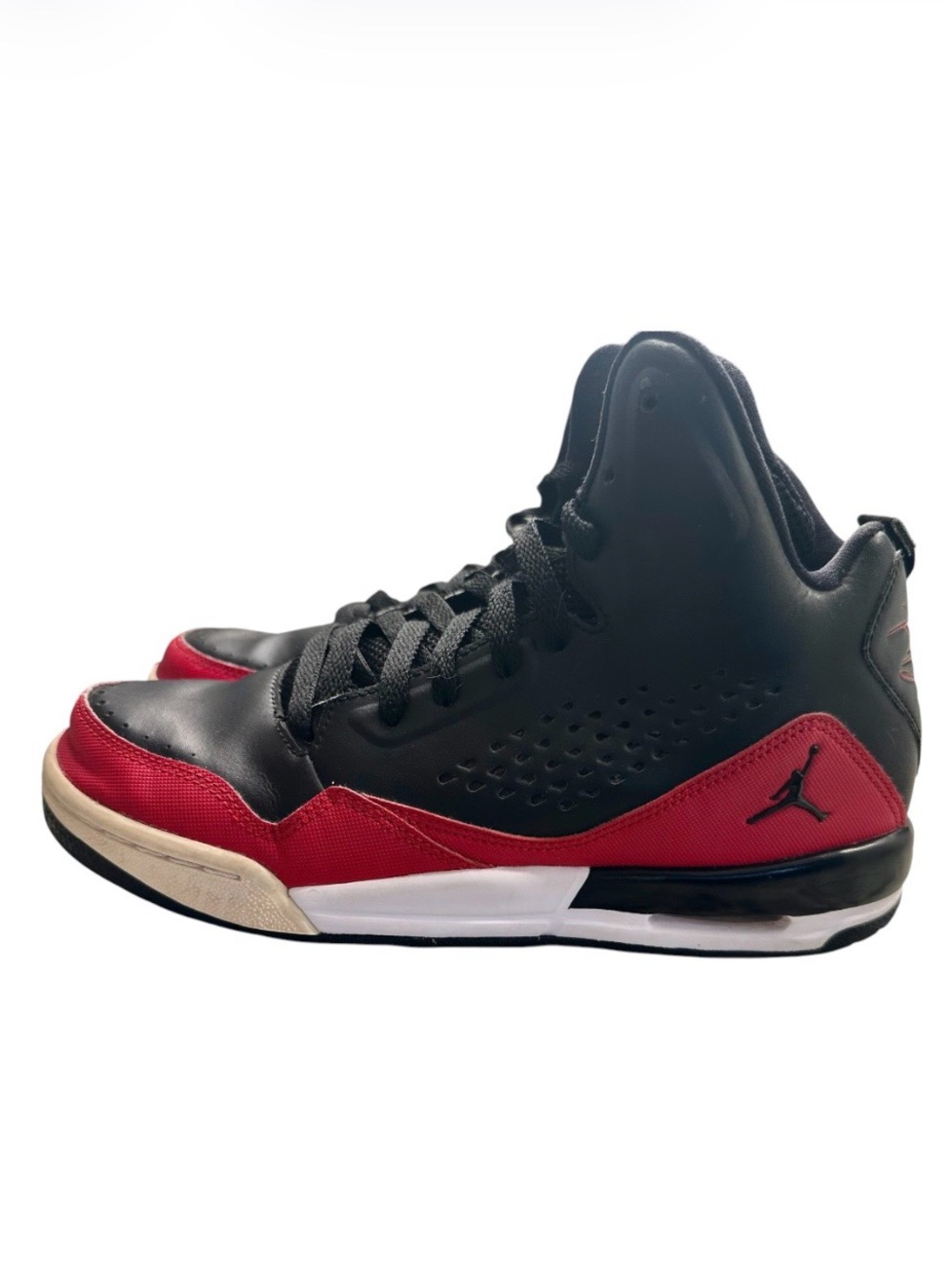 Nike Air Jordan SC-3 GS Youth Black Gym Red - Size 7Y (40 EU)